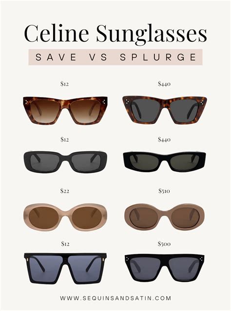 celine sunglasses dupes amazon|ysl blaze sunglasses dupe.